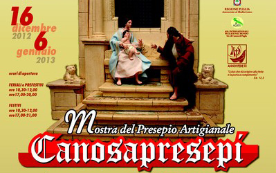 Canosa: presepi in mostra fino al 6 gennaio