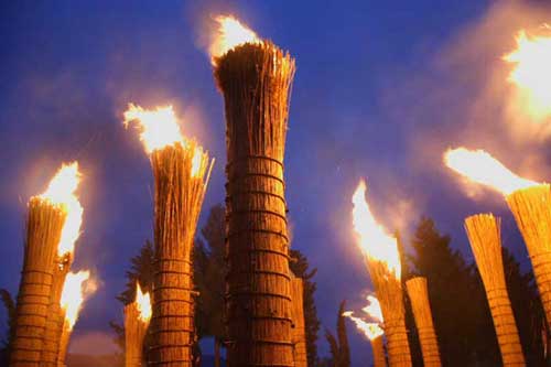 Festa delle Farchie il 17 gennaio in provincia di Chieti