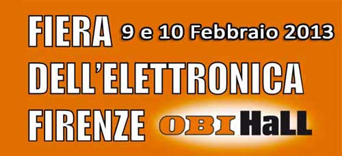 Firenze: Fiera dell'Elettronica il 9 e 10 febbraio