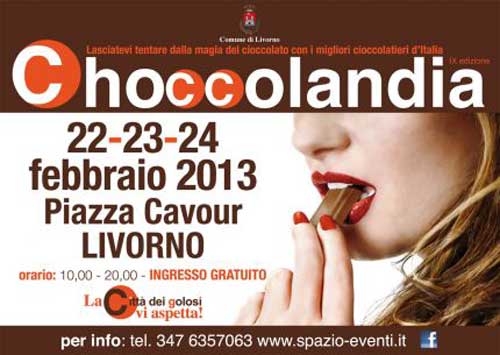 Livorno, dal 22 febbraio Choccolandia 2013
