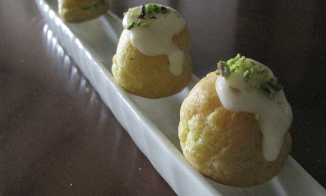 Ricette, bignè di broccoli