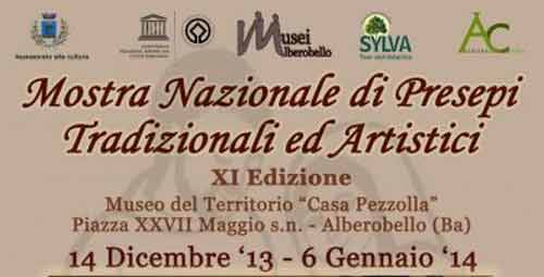 Ad Alberobello la Mostra di Presepi Tradizionali e Artistici