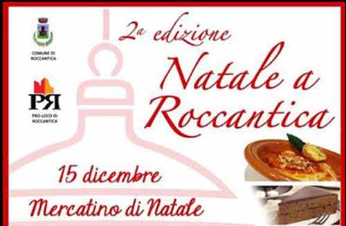 Natale in Sabina: mercatino e prodotti tipici a Roccantica